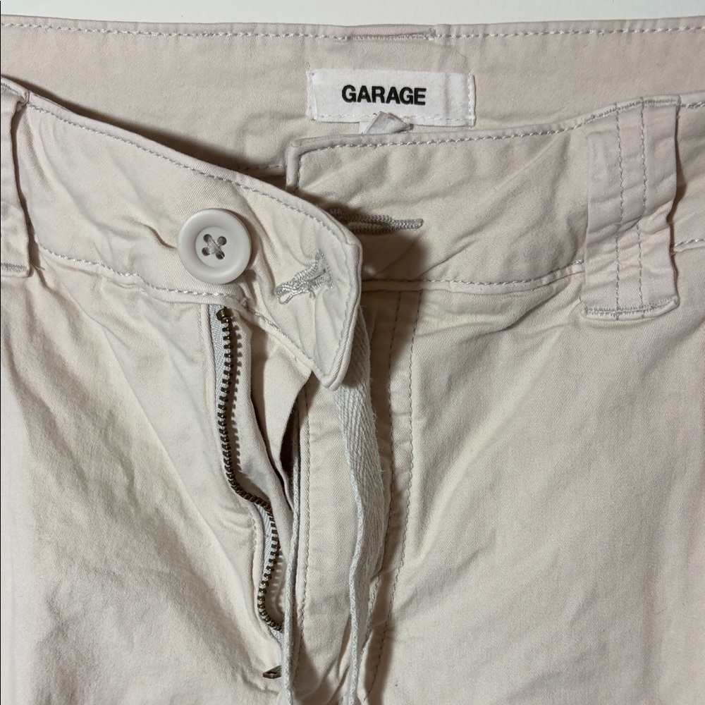 Garage Khaki Cargo Pants- Wide Leg- Y2K - Sz XS - Picture 3 of 7